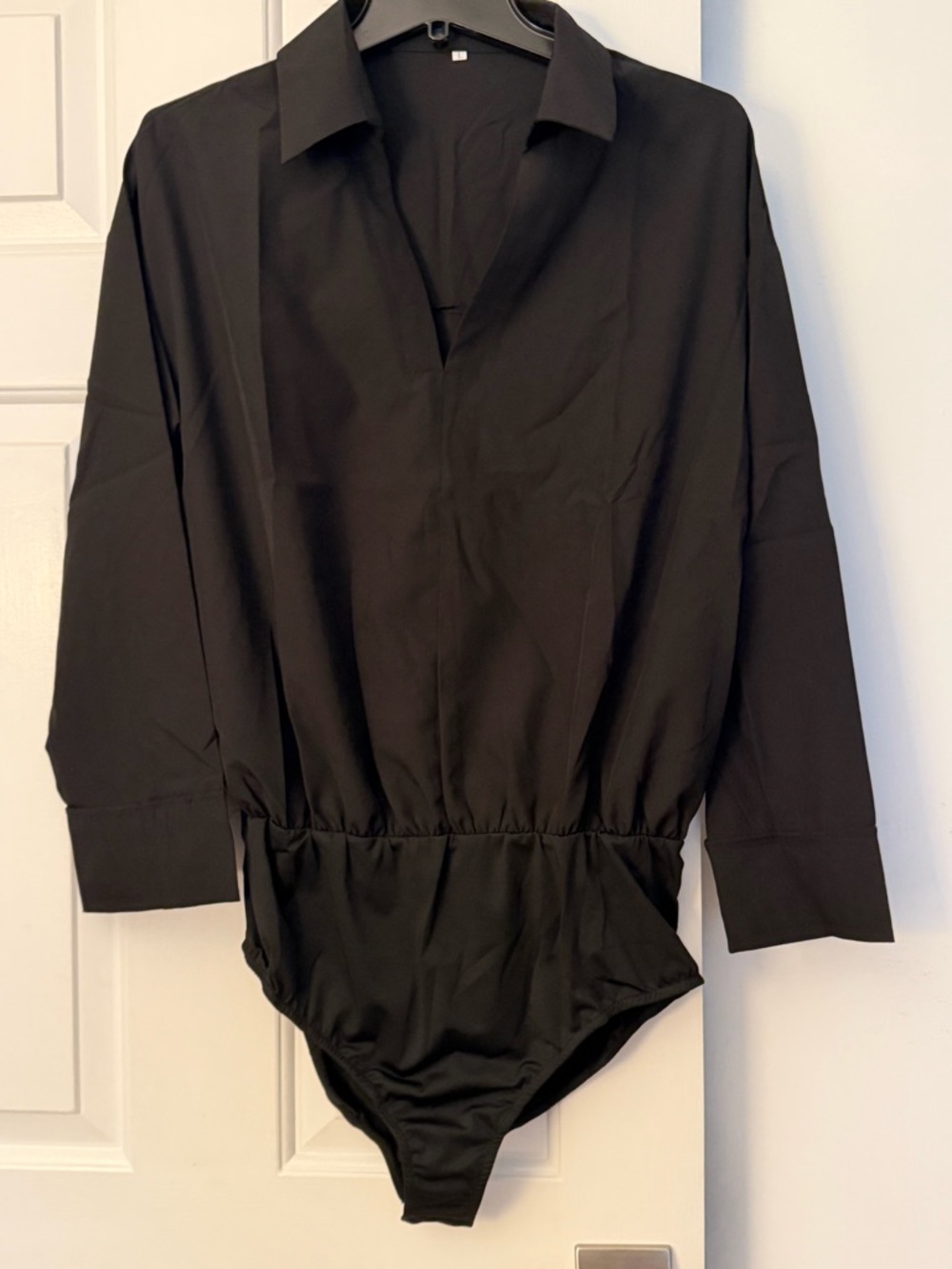 Dress Shirt Blouse Bodysuit Size Large New